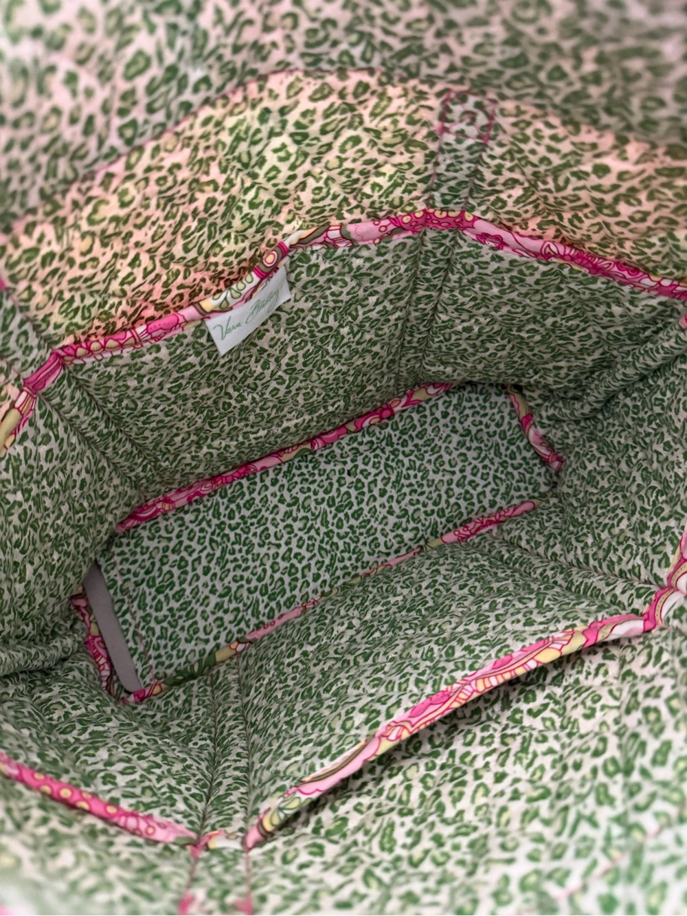 Vera Bradley Petal Pink medium Tote Bag - Picture 2 of 6